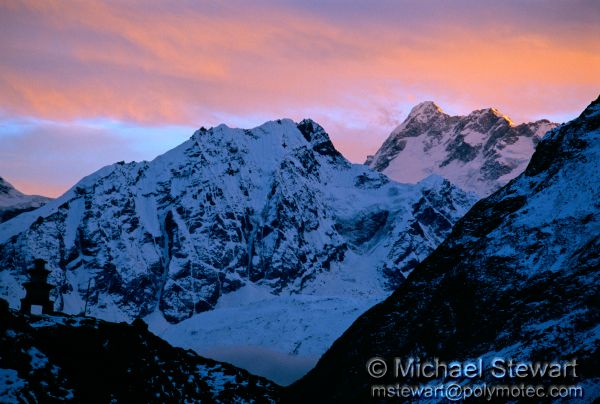 Himal Chuli Sunset From Samdo